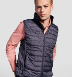 Bodywarmer met paardenlijntekening op rugzijde – Unisex/Heren